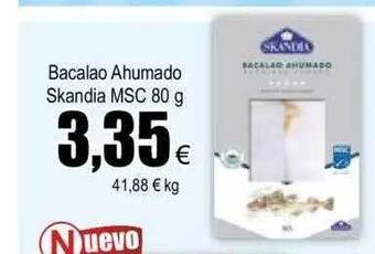 FROIZ Bacalao ahumado skandia msc oferta