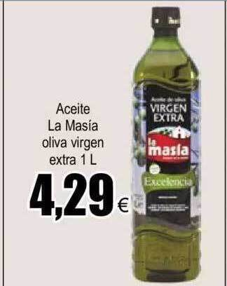 FROIZ Aceite la masía oliva virgen extra oferta