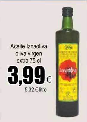FROIZ Aceite iznaoliva oliva virgen extra oferta