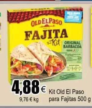 FROIZ Kit old el paso para fajitas oferta