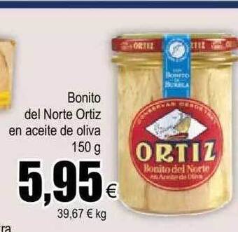 FROIZ Bonito del norte ortiz en aceite de oliva oferta
