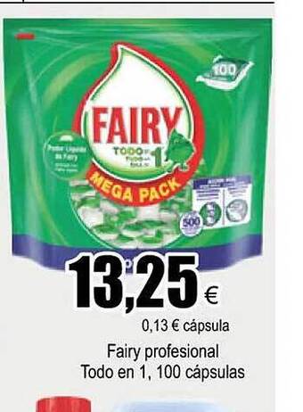 FROIZ Fairy profesional todo en 1 100 cápsulas oferta