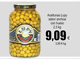 FROIZ Aceitunas lupy sabor anchoa con hueso oferta