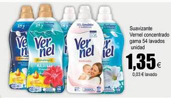 FROIZ Suavizante vernel concentrado gama 54 lavados oferta
