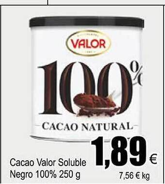 FROIZ Cacao valor soluble negro 100% oferta