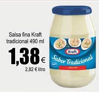 FROIZ Salsa fina kraft tradicional oferta