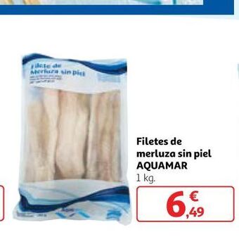 Alcampo Filetes de merluza sin piel oferta