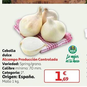 Alcampo Cebolla oferta