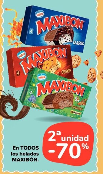 Carrefour Maxibón En Todos los helados oferta