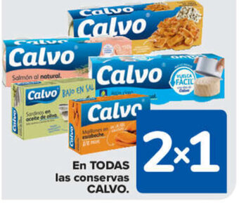 Carrefour Calvo En Todas las conservas oferta