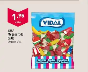 ALDI Vidal Megasurtido brillo 400g oferta
