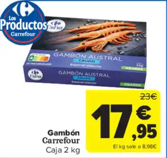 Carrefour Carrefour Gambón Caja 2 kg oferta