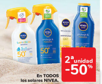 Carrefour Nivea En Todos los solares oferta