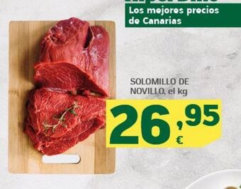 HiperDino Solomillo oferta