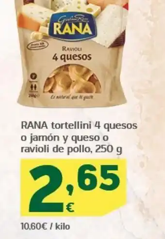 HiperDino Pasta rana oferta