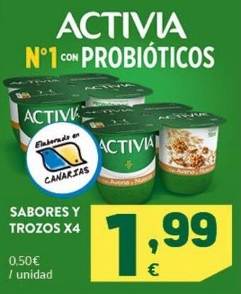 HiperDino Yogur activia oferta