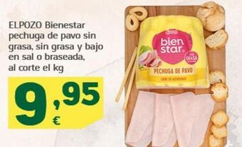 HiperDino Pechuga de pavo elpozo oferta