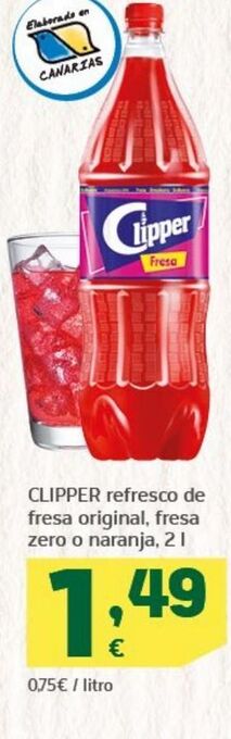 HiperDino Refrescos clipper oferta