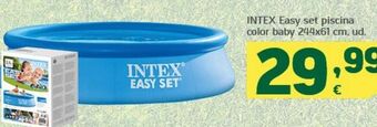 HiperDino Piscina portátil intex oferta
