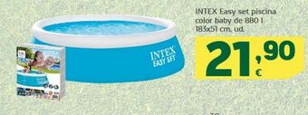 HiperDino Piscina portátil intex oferta
