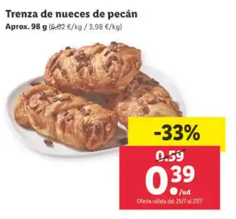Lidl Trenza de nueces de pecán Aprox. 98 g oferta