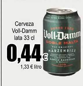 FROIZ Cerveza voll-damm oferta