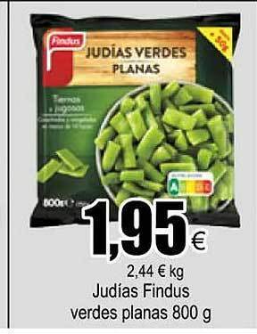 FROIZ Judias findus verdes planas oferta