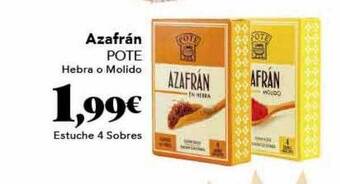 Gadis Azafrán pote hebra o molido oferta
