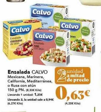 Gadis Ensalada calvo oferta