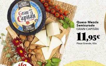 Gadis Queso mezcla semicurado gran capitán oferta