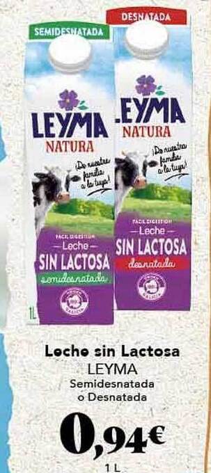 Gadis Leche sin lactosa leyma oferta