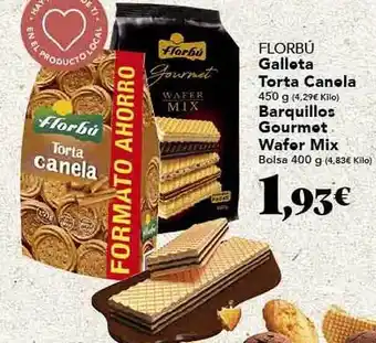 Gadis Florbú galleta torta canela barquillos gourmet wafer mix oferta