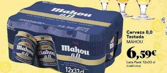 Gadis Cerveza 0.0 tostada mahou oferta