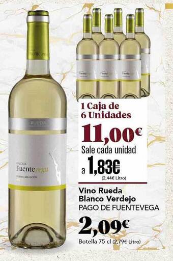 Gadis Vino rueda blanco verdejo pago de fuentevega oferta