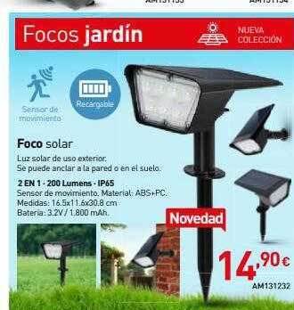 Mi Bricolaje Foco solar oferta
