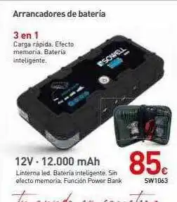 Mi Bricolaje Arrancadores de bateria 3 en 1 sw1063 oferta