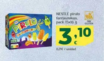 HiperDino Nestlé pirulo fantasmikos oferta
