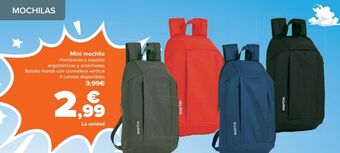 Carrefour Mini mochila safta oferta