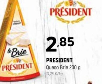 Coviran President Queso Brie 200 g oferta
