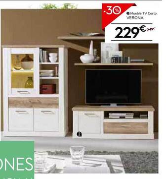 Conforama Mueble TV Corto VERONA oferta