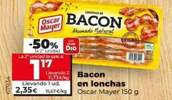 Dia Bacon en lonchas oferta