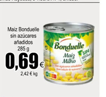 FROIZ Maíz Bonduelle sin azúcares añadidos oferta