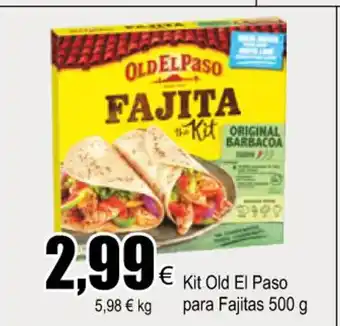 FROIZ Kit Old El Paso para Fajitas oferta