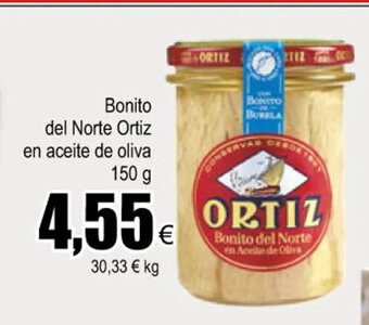 FROIZ Bonito del Norte Ortiz en aceite de oliva 150 g oferta