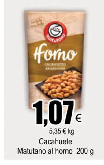 FROIZ Cacahuete Matutano al horno oferta