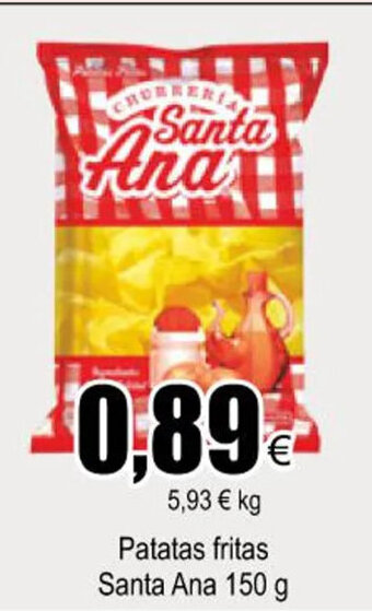 FROIZ Patatas fritas Santa Ana 150 g oferta