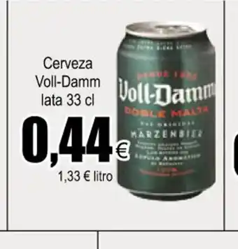 FROIZ Cerveza Voll-Damn Lata 33cl oferta