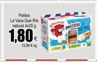 FROIZ Palitos la Vaca Que Rie Natural 4x35g oferta