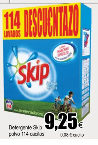 FROIZ Detergente Skip Polvo 114 Cacitos oferta