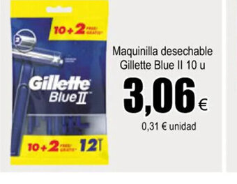 FROIZ Maquinilla Desechable Gillette Blue II 10u oferta